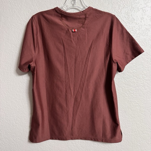 Tracksmith Shirt Womens Medium Tee Running Performance Van Cortlandt Mesh - Picture 3 of 10